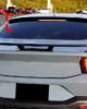 Ford Mustang S650 gloss black roof spoiler installed