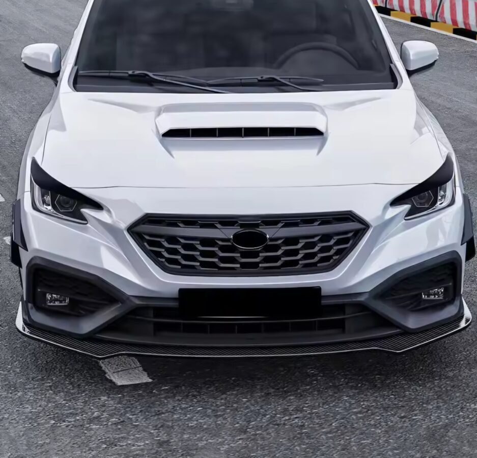 Subaru WRX VB 2022 Plus Front Bumper Lip Splitter Gloss Black for 2022 2023 2024 2025 2026 WRX Sedan