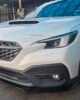 Subaru WRX VB 2022+ Front Bumper Lip Gloss Black Real Install