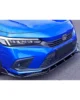 Honda Civic 11th Gen Front Lip Gloss Black Sporty Style 2022 Plus Sedan Hatchback