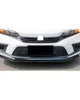 Honda Civic 11th Gen Front Lip Gloss Black Sporty Style 2022 Plus Sedan Hatchback