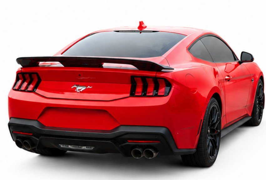 Ford Mustang S650 2025 GT500 style spoiler