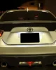 Toyota 86 Subaru BRZ Rocket Bunny style spoiler gloss black rear view installed