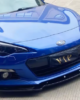 Subaru BRZ Front Splitter Installed