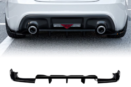 Toyota GT86 Subaru BRZ Rear Bumper Diffuser Gloss Black ABS 2012-2021
