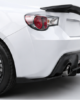 Toyota GT86 Subaru BRZ Rear Bumper Diffuser Gloss Black ABS 2012-2021