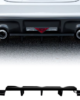 Toyota GT86 Subaru BRZ Rear Bumper Diffuser Gloss Black ABS 2012-2021