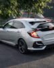 Honda Civic 10th Gen Hatchback TypeR Spoiler Silver & Gloss Black