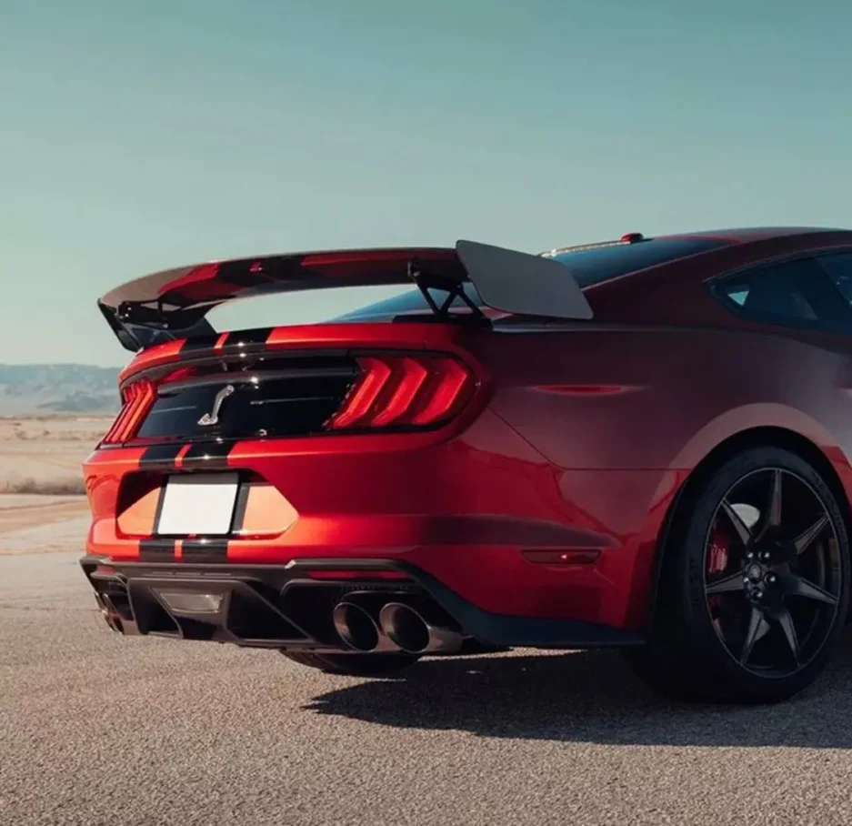 Ford Mustang S550 (2016-2023) GT500 Track Spoiler Gloss Black
