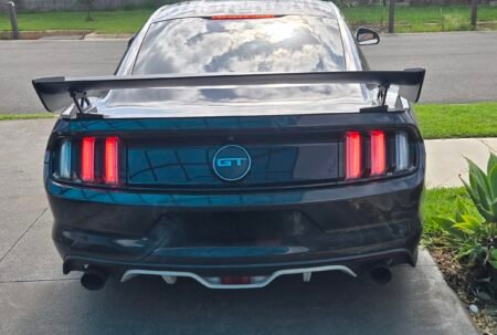 Ford Mustang S550 (2016-2023) GT500 Track Spoiler Gloss Black