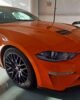 Ford Mustang S550 FN Hood Vent Covers Carbon Style Real Install