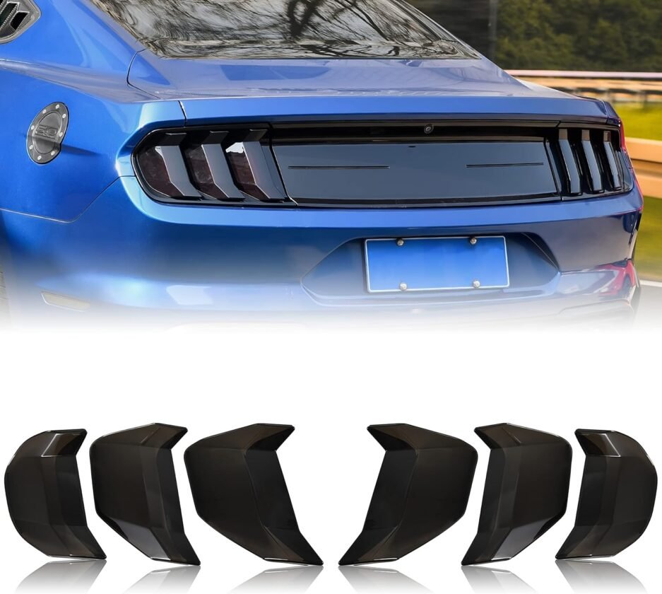 Ford-Mustang-S550-FN-2018-2023-Smoked-Tail-Light-Covers