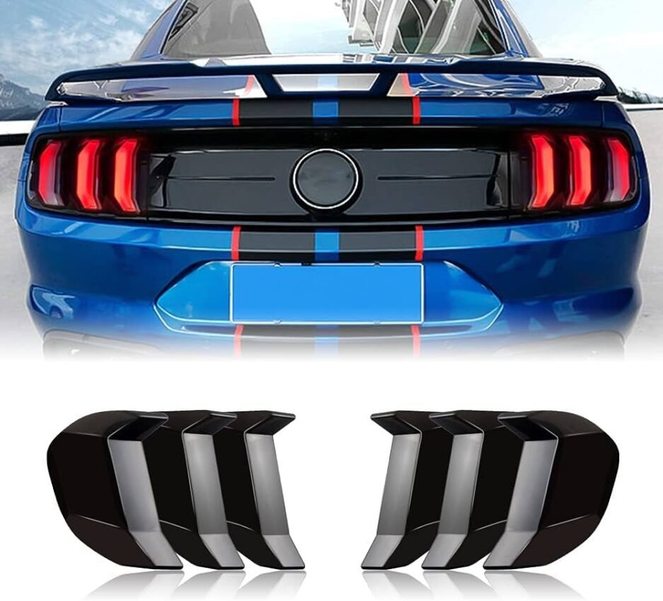 Ford-Mustang-S550-FN-2018-2023-Smoked-Tail-Light-Covers