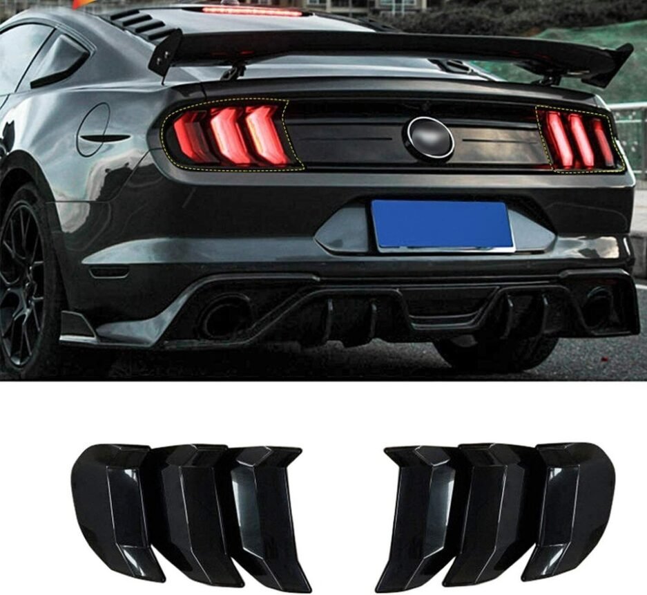 Ford-Mustang-S550-FN-2018-2023-Smoked-Tail-Light-Covers