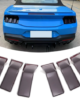 Ford Mustang S650 Smoked Tail Light Covers