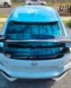 Honda Civic 10th Gen Hatchback Type R style rear spoiler white and gloss black 2016–2021 FK7 RS rear wing