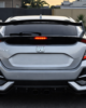 Honda Civic 10th Gen Hatchback TypeR Spoiler Silver & Gloss Black