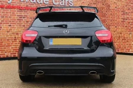 Mercedes Benz W176 Hatchback Roof Spoiler Gloss Black