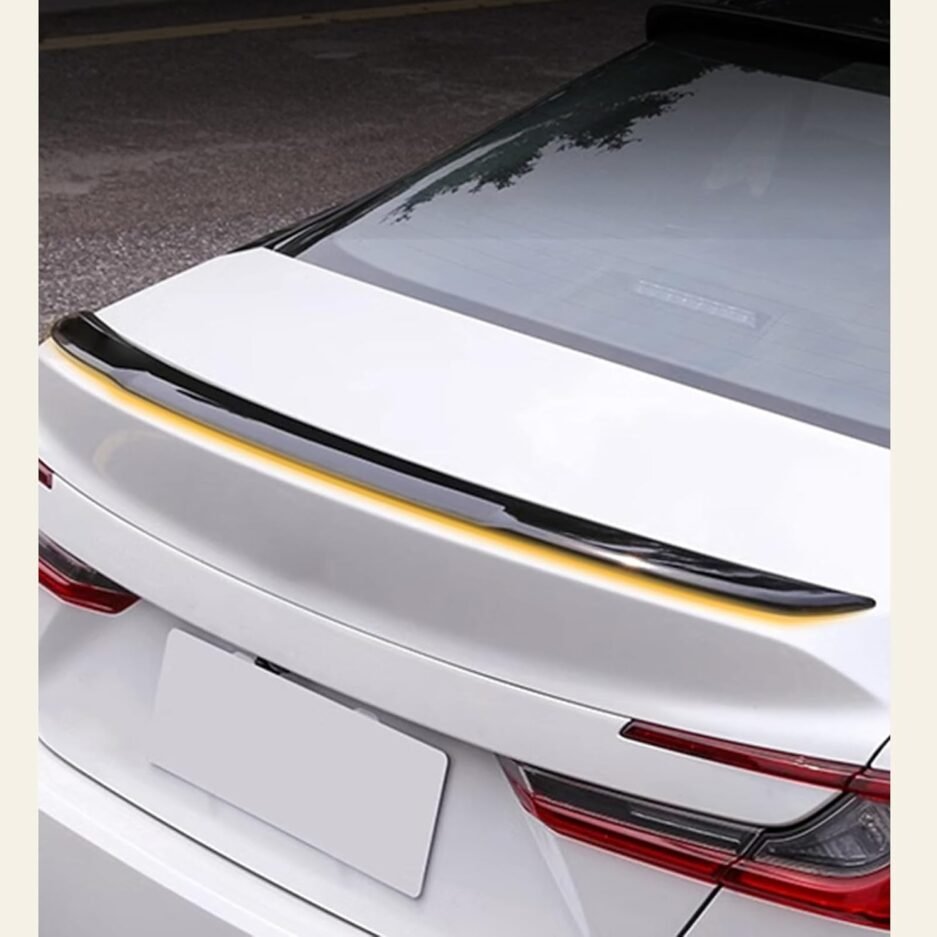 Toyota Camry XV80 Blade Style Gloss Black Boot Spoiler for 2024+ Toyota Camry 9th Generation Premium ABS OEM Style Rear Spoiler