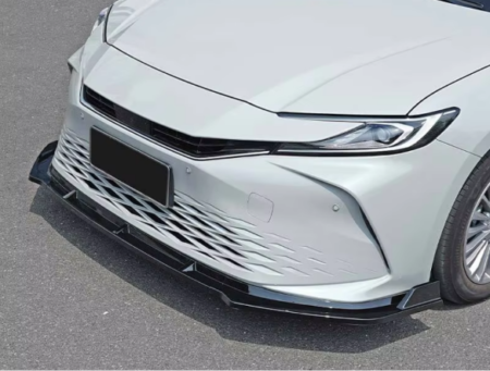 Toyota Camry XV80 Gloss Black Front Bumper Lip Splitter for 2024+ Toyota Camry 9th Generation Premium ABS Front Lip
