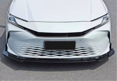 Toyota Camry XV80 Gloss Black Front Bumper Lip Splitter for 2024+ Toyota Camry 9th Generation Premium ABS Front Lip