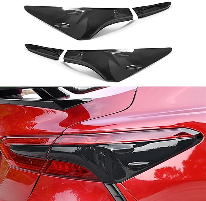 Toyota Camry XV70, Tail Light Covers, Smoked Tail Light Covers, Tail Light Tints, Toyota Camry Accessories