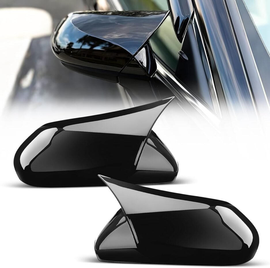 Toyota Camry XV70 XV80 Gloss Black Mirror Covers 2018–2026+