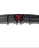 Toyota Camry XV70 LE XLE Gloss Black Rear Bumper Diffuser with LED 2018-2023