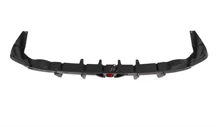 Toyota Camry LE XLE rear diffuser gloss black with LED brake light