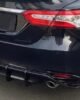 Toyota Camry LE XLE rear diffuser gloss black with LED brake light