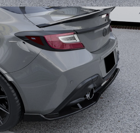 Toyota GR86 ZN8 Gloss Black Rear Bumper Diffuser Gloss Black