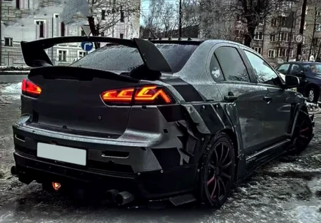 Mitsubishi Lancer 2007–2017 STI Style Rear Wing
