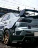 Mitsubishi Lancer CJ 10th Gen STI Style Boot Spoiler Gloss Black