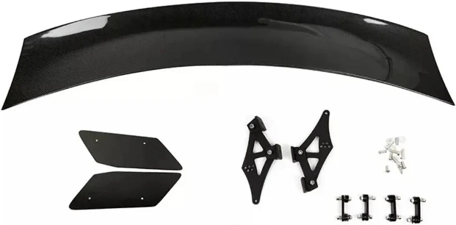 Ford Mustang S550 GT500 Track Wing rear spoiler in gloss black 2015–2023