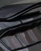 Ford Mustang S650 smoked tail light covers integrated 2-piece set fitted to 2024+ Mustang