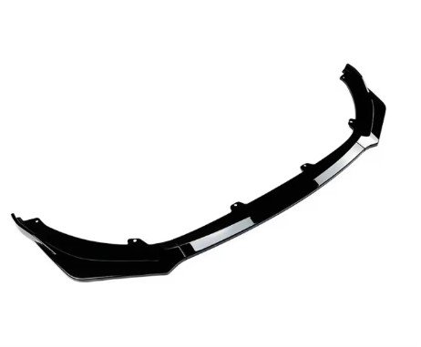 Gloss Black ABS Front Bumper Lip Splitter installed on Kia Stinger CK 2018–2023