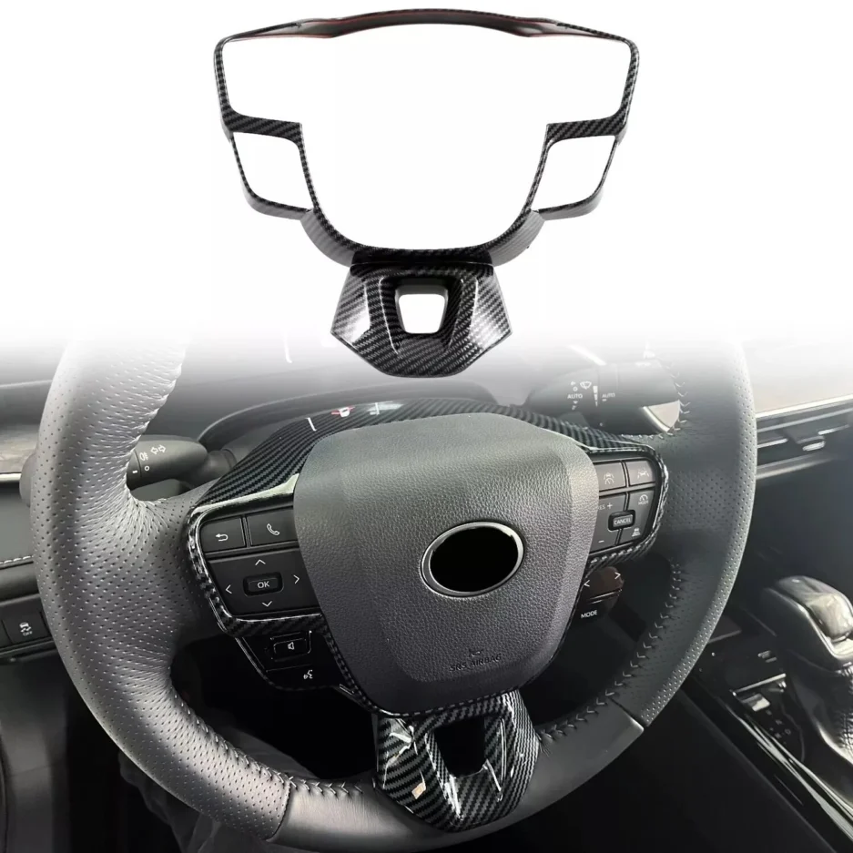 Toyota Camry XV80 Carbon Style steering wheel trim
