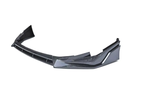 Toyota Camry XV80 V Style front lip Gloss Black