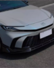 Toyota Camry XV80 V Style wide front lip splitter