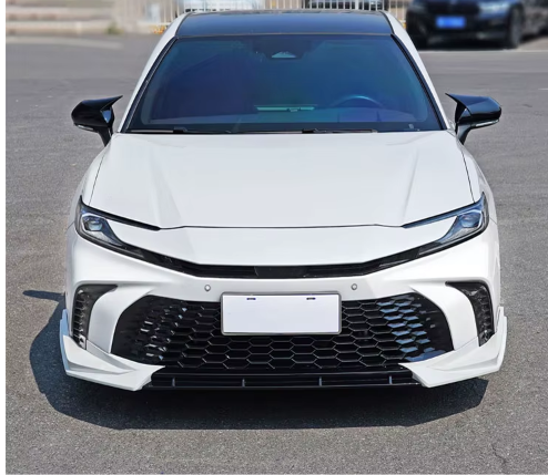 Toyota Camry XV80 V Style wide front lip splitter