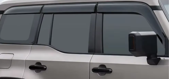Toyota LandCruiser Prado J250 premium 2mm window visors
