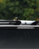 Toyota RAV4 rear roof wing spoiler gloss black installed